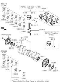 230413C612-PISTON & PIN & SNAP RING ASSY