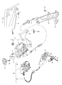 L4F1837015E-Door lock