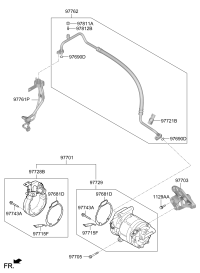 97703CY000-BRACKET-COMPRESSOR M