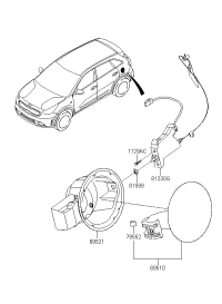 69513G5000-HSG ASSY-FUEL FILLER