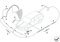 61687161473-Hose for rear window washer