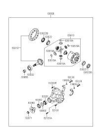 530004H050-CARRIER ASSY-DIFFERENTIAL