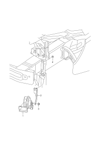 8W0951221-HORN TRUMPET 12V 400/500HZ VW