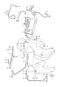 8W6201060AE-Fuel tank:
