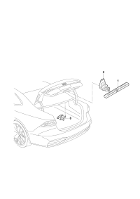 8W0867615A-Bracket-luggage side mtg