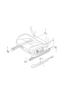8W0881457-Finisher-seat tray: