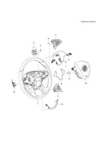 26671117-Switch assy-cruise control