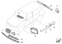 51168254905-SUPPORTING RING LEFT F10-5SRS