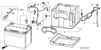 31512S9A000-PLATE BATTERY SET