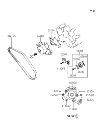 2521237162-V-RIBBED BELT