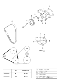 2521138401-PULLEY-COOLANT PUMP