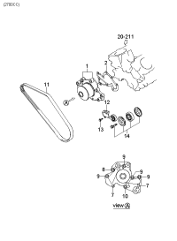 2510039012-PUMP ASSY-COOLENT