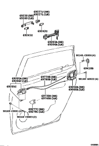 690500F050-CLOSER ASSY, RR