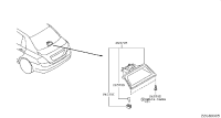2626085F00-SOCKET ASSY-HIGH MOUNTING STOP LAMP