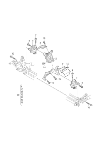 8W0199307L-BRACKET ASSY-AIR INTAKE