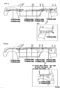 7598160880-STRIPE, FENDER, RH