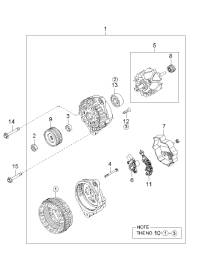3732139450-PULLEY ALTERNAT