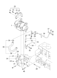 3730027012-ALTERNATOR, 12V 80A 4PK, TOYOTA
