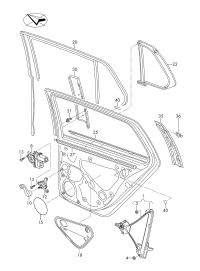 5G6839902B-Damper, dr sash