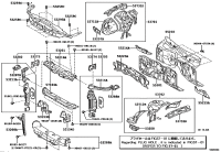 532730P010-BRACKET, FR BUMPER