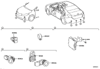 8934102041A1-SENSOR, ULTRASONIC, NO.1