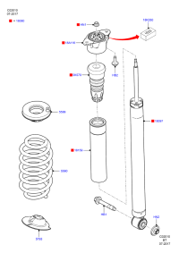 CN1518080A2C-Shock Absorber Assy