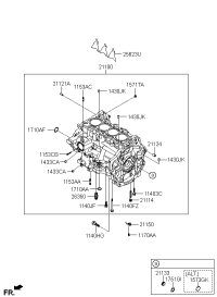 306B32BB00-BLOCK ASSY-CYLINDER
