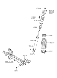553303K000-BRACKET ASSY-RR