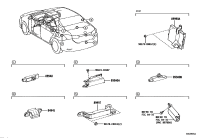 8494502040-SWITCH, LUGGAGE ELECTRICAL KEY