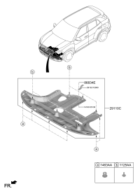 29110R9000-Pnl assy-under cover