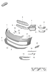 971807079DY-Bumper cover l