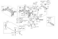 552302B000-ARM ASSY-RR UPR LH