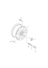 5JA601151A-Shroud-wheel trim