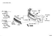 5203060040-COVER ASSY, FRONT BUMPER HOLE, RH