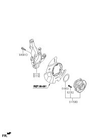 517152P500-KNUCKLE-FRONT AXLE,LH