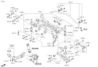 552802W600-Arm assy-rr trailing arm, rh