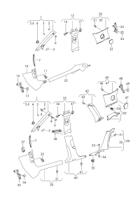 8V00354104PK-Speaker bezel