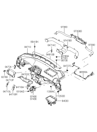 845303K000-AIR BAG ASSY-PASSENGER