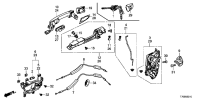 72181TMET71ZU-Handle comp., r. fr