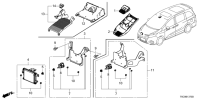 36166TAEH01-Cover assy-sensor