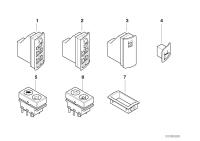 61316962505-Switch assy-center driver