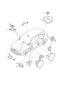 80A035397-Speaker assy-tweeter