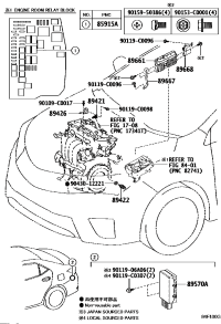 8942602050-Bracket, vacuum sensor