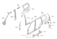 71110H1B00-PANEL ASSY-PILLAR OUTER,LH