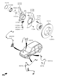 5171503000-KNUCKLE-FRONT AXLE,LH