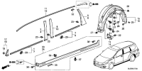 72721SLE013-GARN,R RR DOOR RR