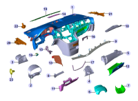84717V7050-BOLT - LWR ARM