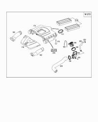 2720900282-RADIATOR HOSE W124/E200/E220