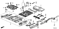 04655TKNH00ZZ-PANEL SET,RR FLR