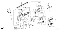 35750T6AP01-SWITCH ASSY-POWER WINDOW,MAIN